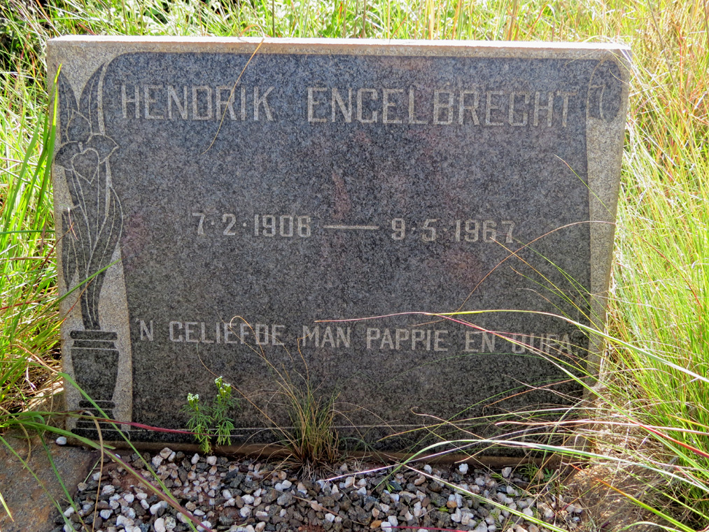 ENGELBRECHT Hendrik 1906-1967