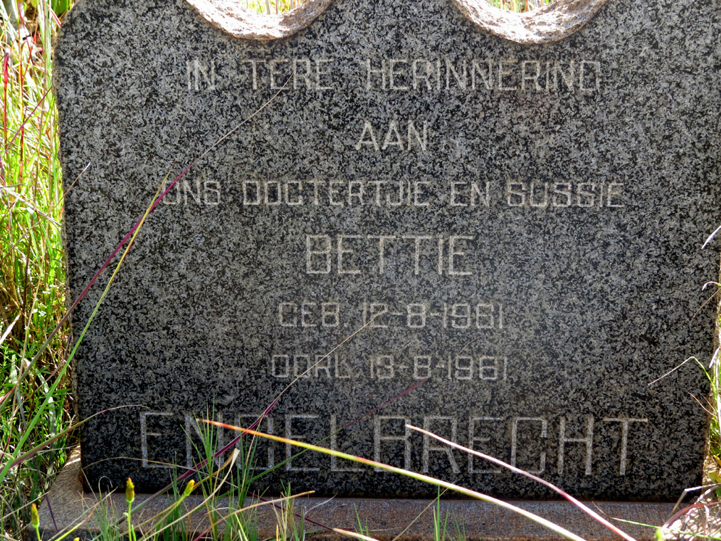 ENGELBRECHT Bettie 1961-1961