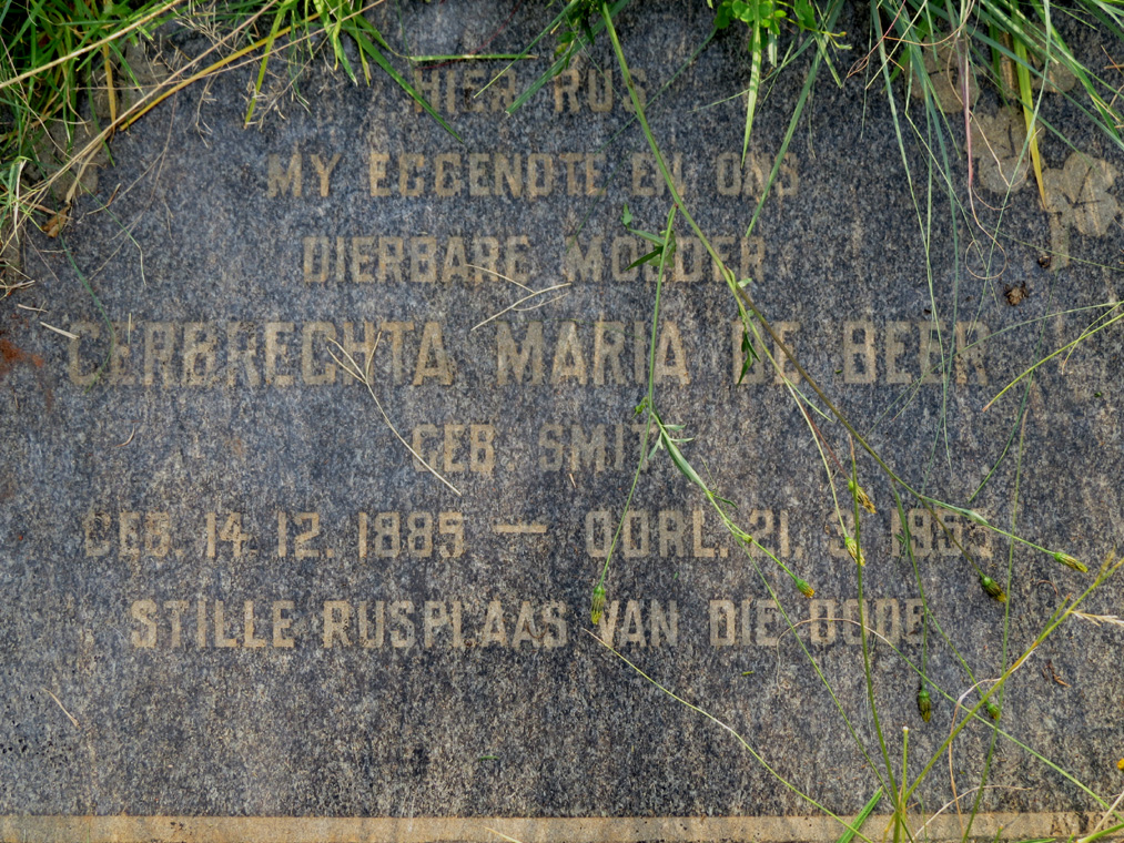 BEER Gerbrechta Maria, de nee SMIT 1885-1955