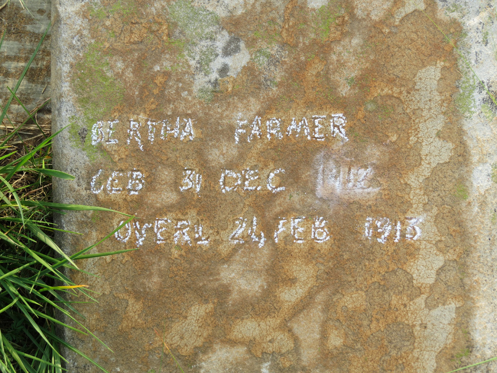 FARMER Bertha 1912-1913