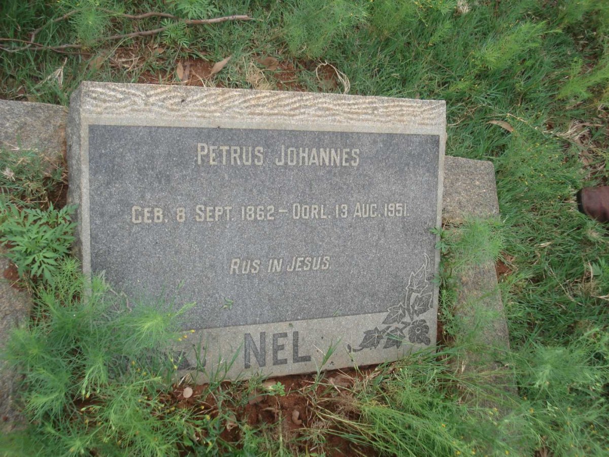 NEL Petrus Johannes 1862-1951