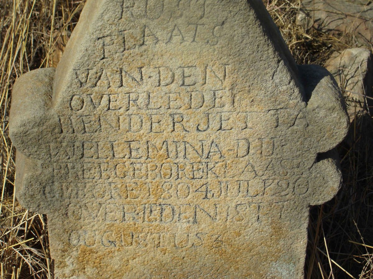 PREE Henderjetta Wellemina, du nee KLAASE 1804-1877