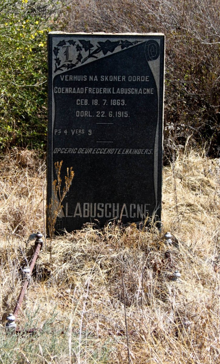 LABUSCHAGNE Coenraad Frederik 1863-1915
