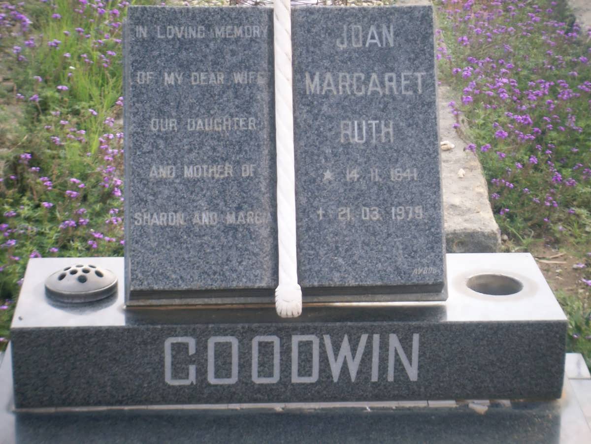GOODWIN Joan Margaret Ruth 1941-1975