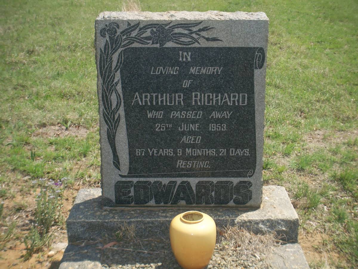EDWARDS Arthur Richard -1953