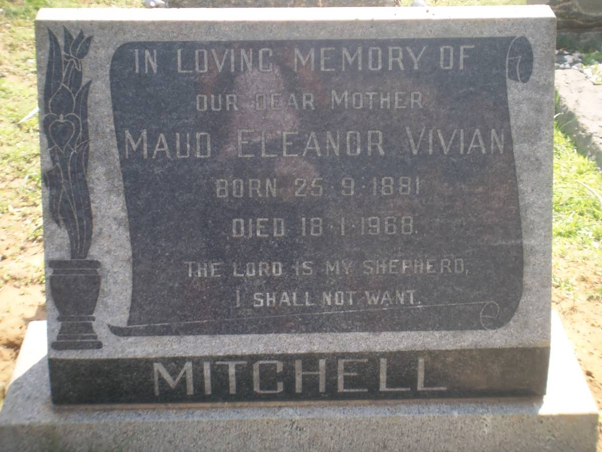 MITCHELL Maud Eleanor Vivian 1881-1968