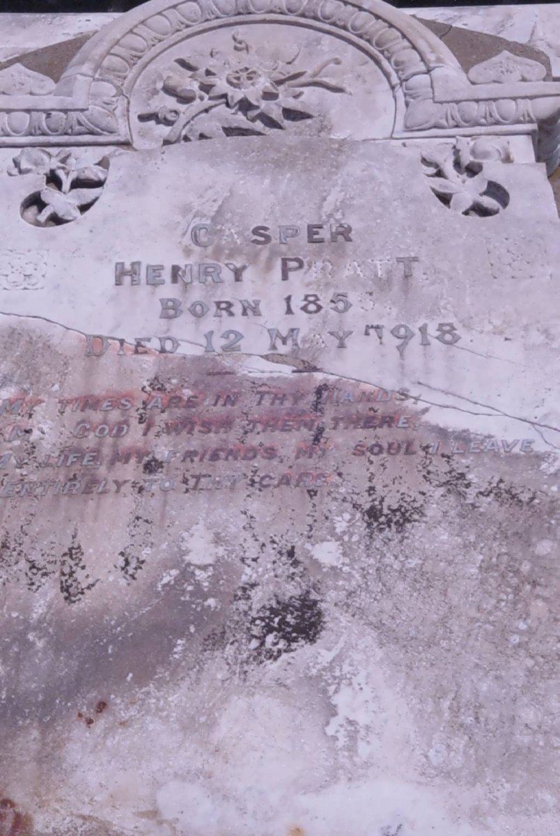 PRATT Casper Henry 1855-1918