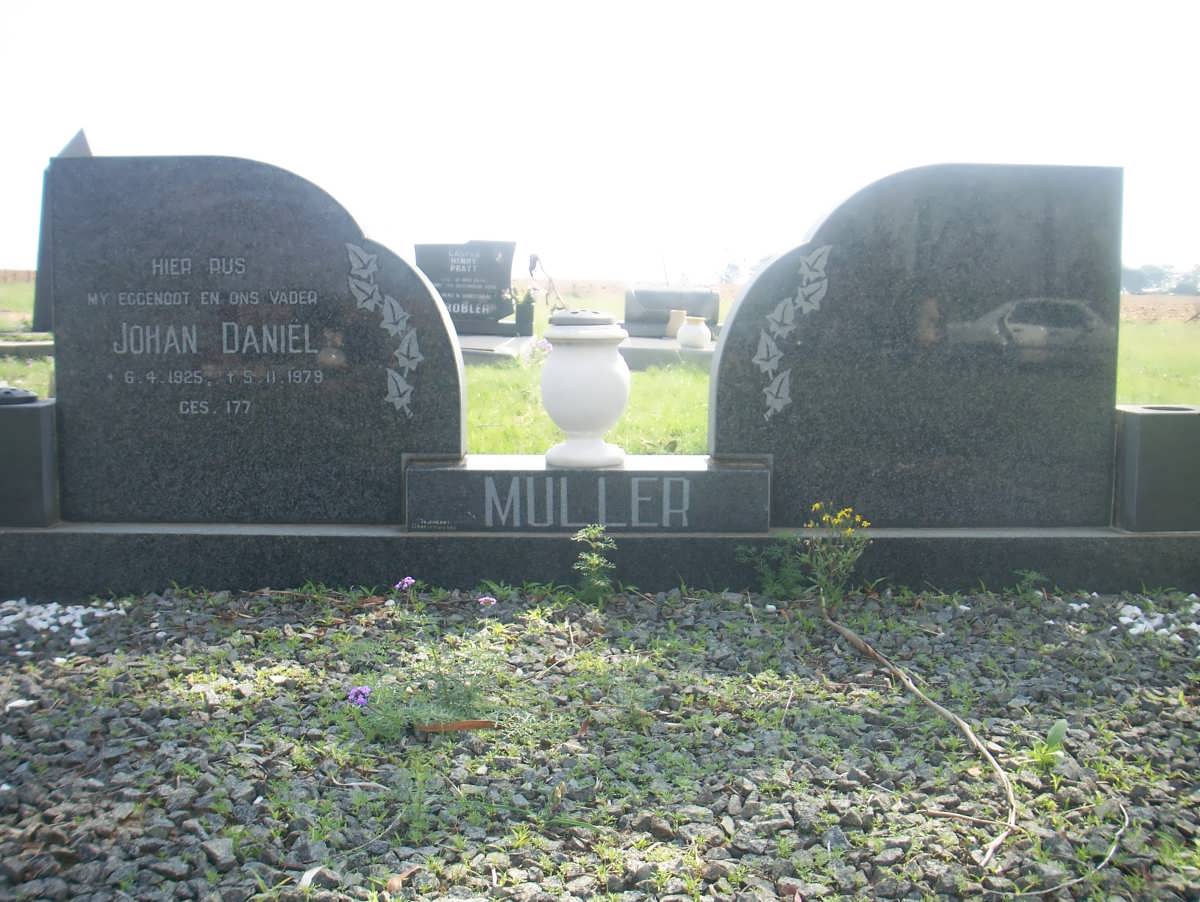 MULLER Johan Daniel 1925-1979