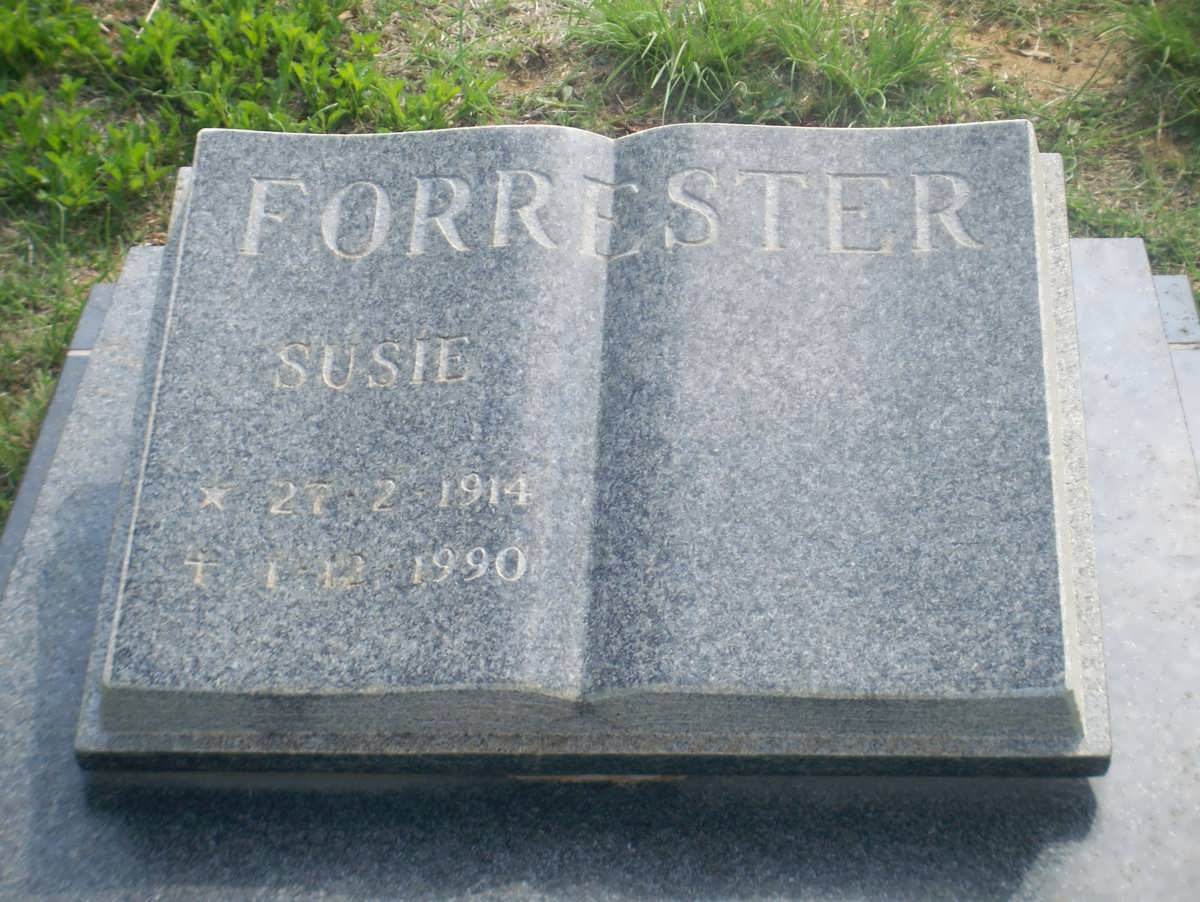FORRESTER Susie 1914-1990