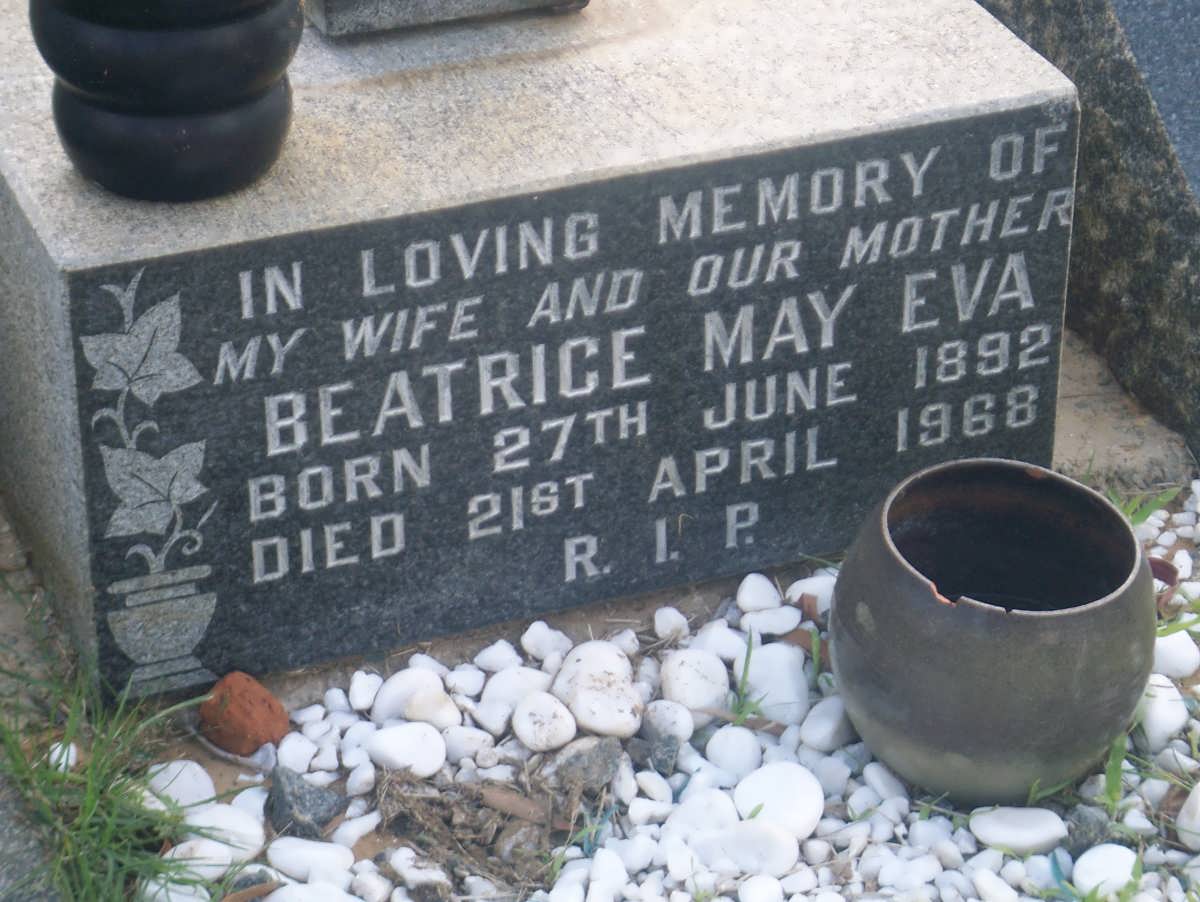 EVA Beatrice May 1892-1968