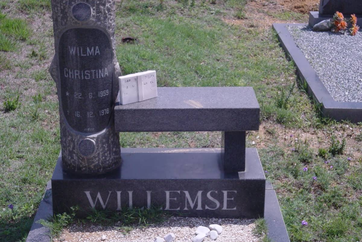 WILLEMSE Wilma Christina 1959-1978