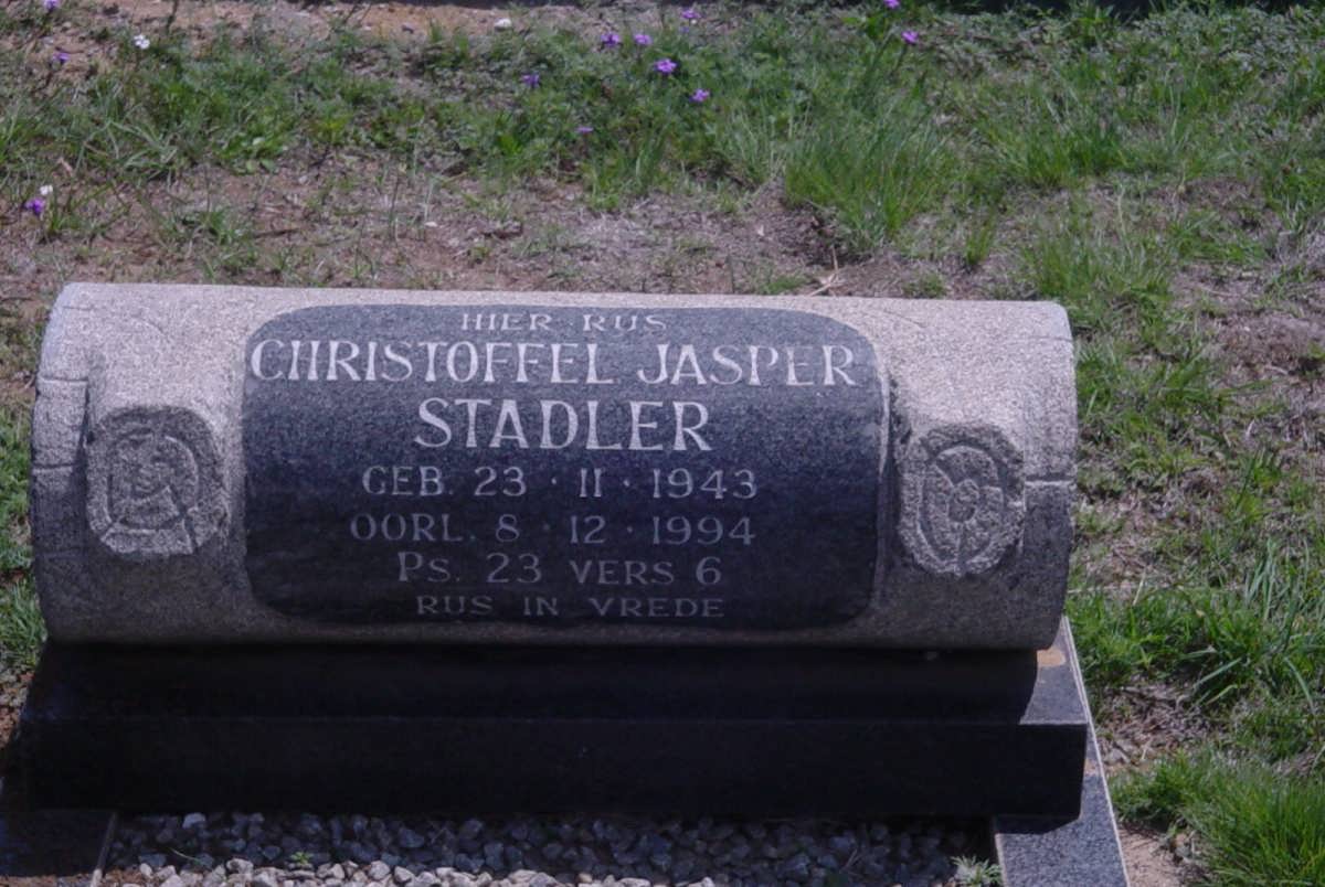 STADLER Christoffel Jasper 1943-1994