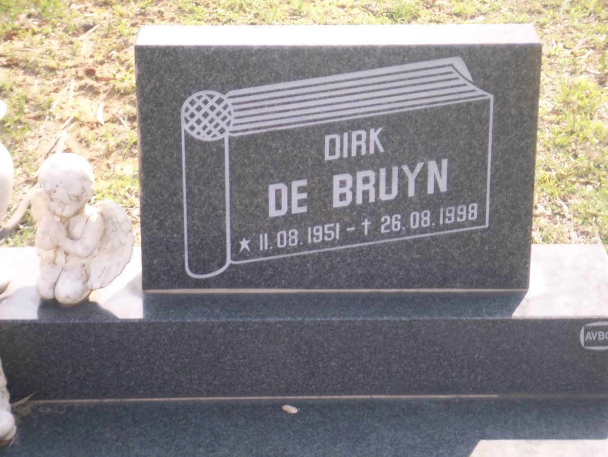 BRUYN Dirk, de 1951-1998