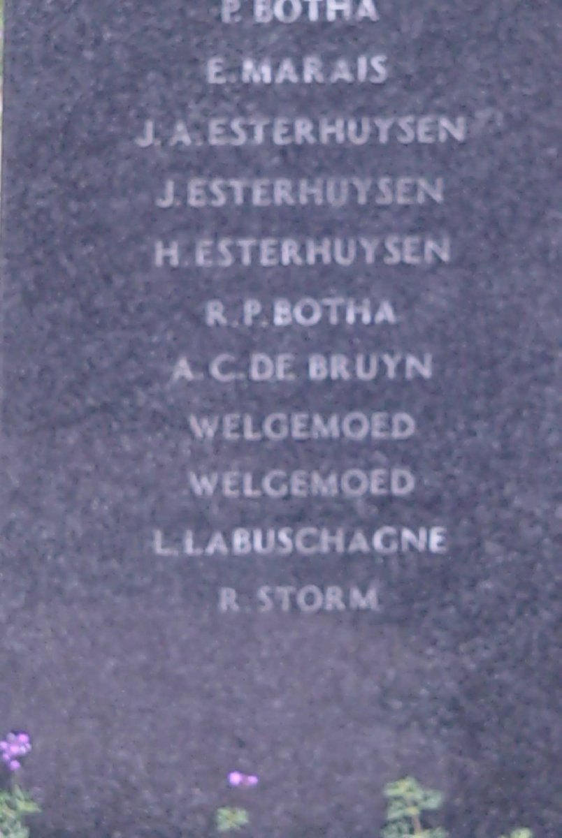5. BOTHA P. :: MARAIS E. :: ESTHERHUYSEN J.A. :: ESTERHUYSEN J. :: ESTERHUYSEN H.