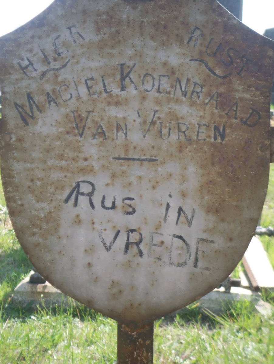 VUUREN Magiel Koenraad, van