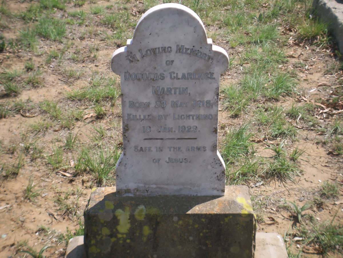 MARTIN Douglas Clarence 1918-1929