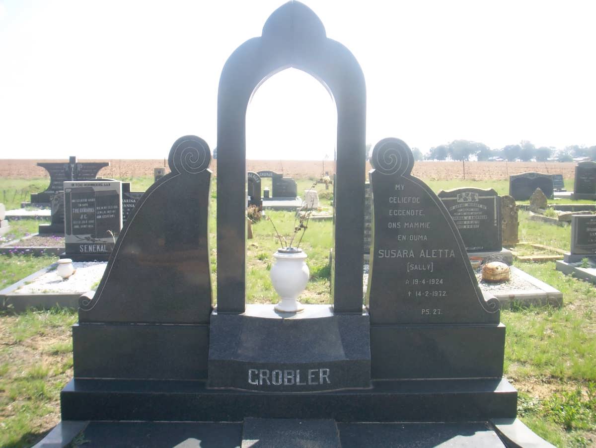 GROBLER Susara Aletta 1924-1972
