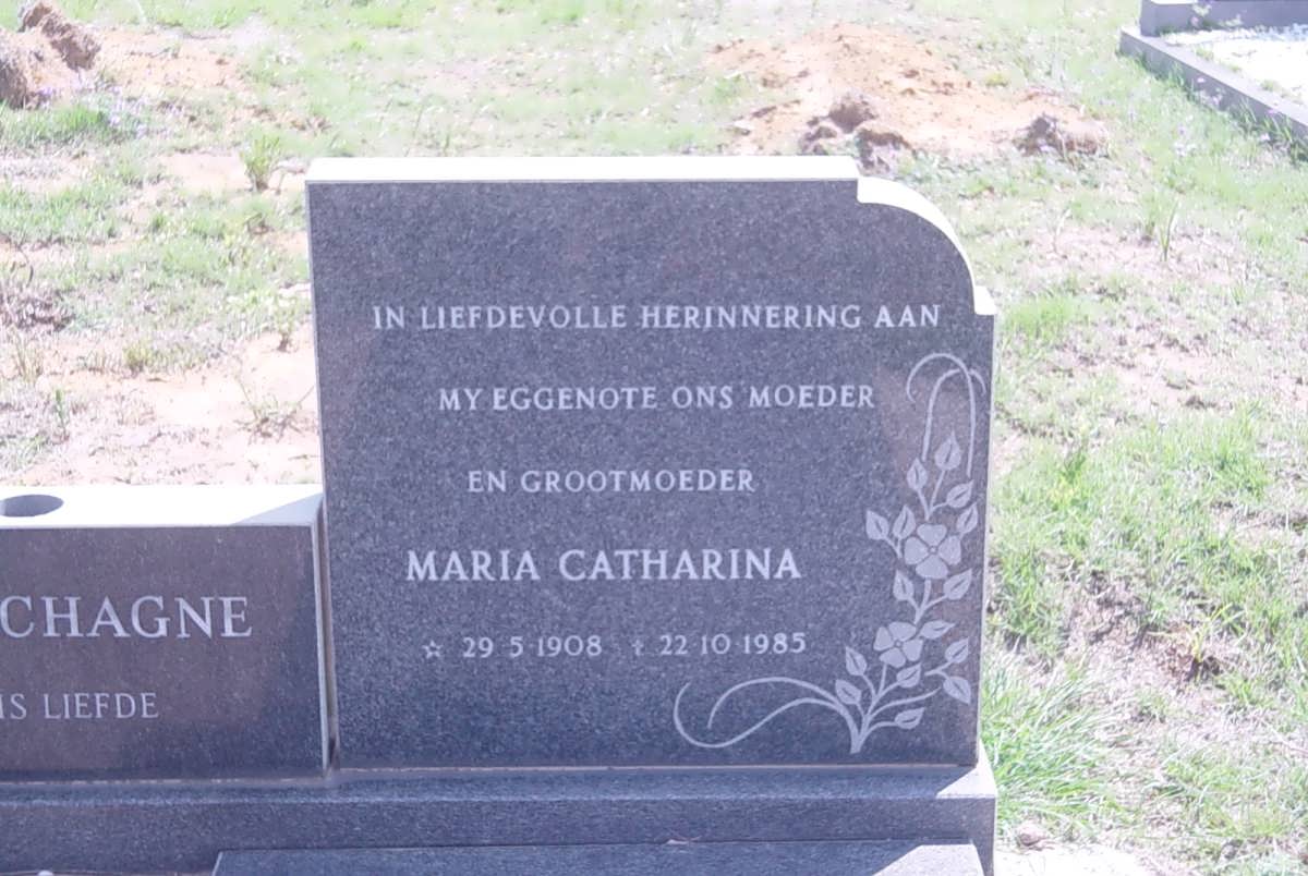 LABUSCHAGNE Johannes Theodorus 1904-1988 &amp; Maria Catharina 1908-1985