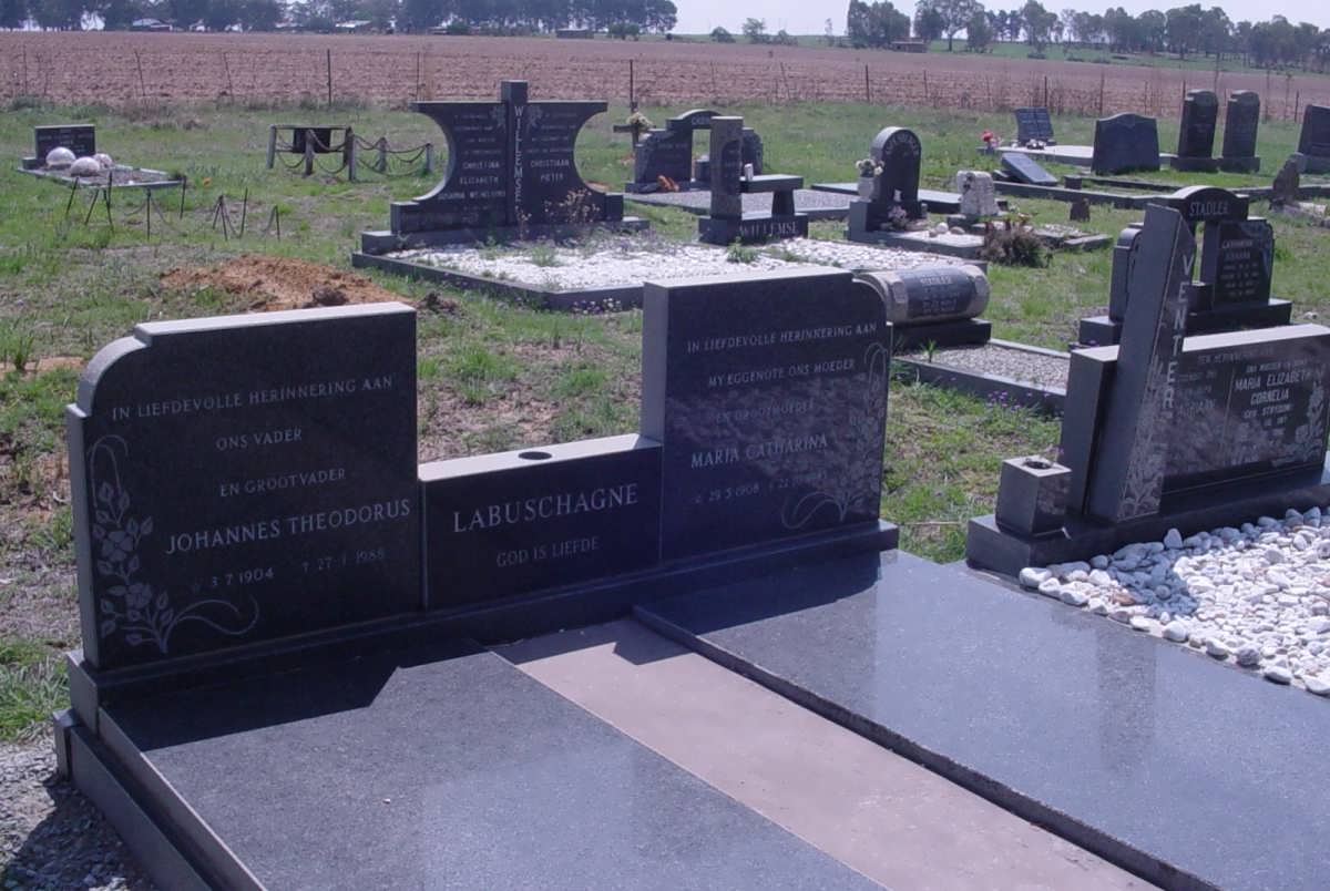 LABUSCHAGNE Johannes Theodorus 1904-1988 &amp; Maria Catharina 1908-1985