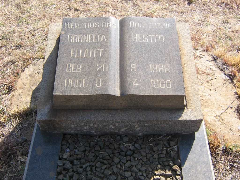 ELLIOTT Cornelia Hester 1966-1968