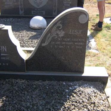 HORN Elsje 1947-1986