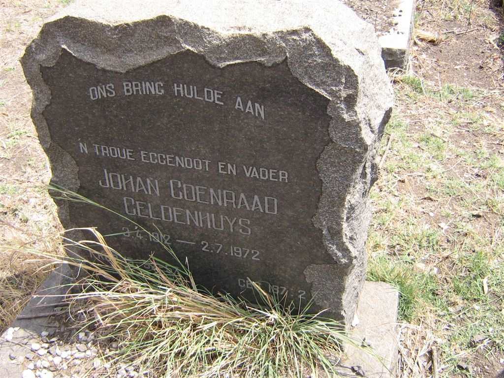 GELDENHUYS Johan Coenraad 1912-1972