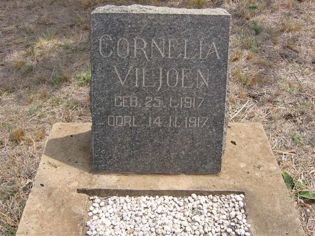VILJOEN Cornelia 1917-1917