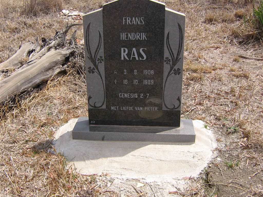 RAS Frans Hendrik 1908-1989