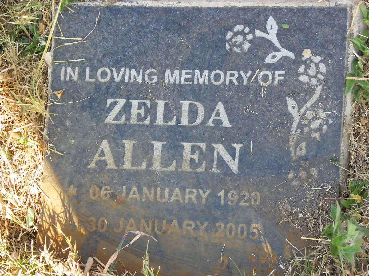 ALLEN Chris 1920-1980 &amp; Zelda 1920-2005 _2