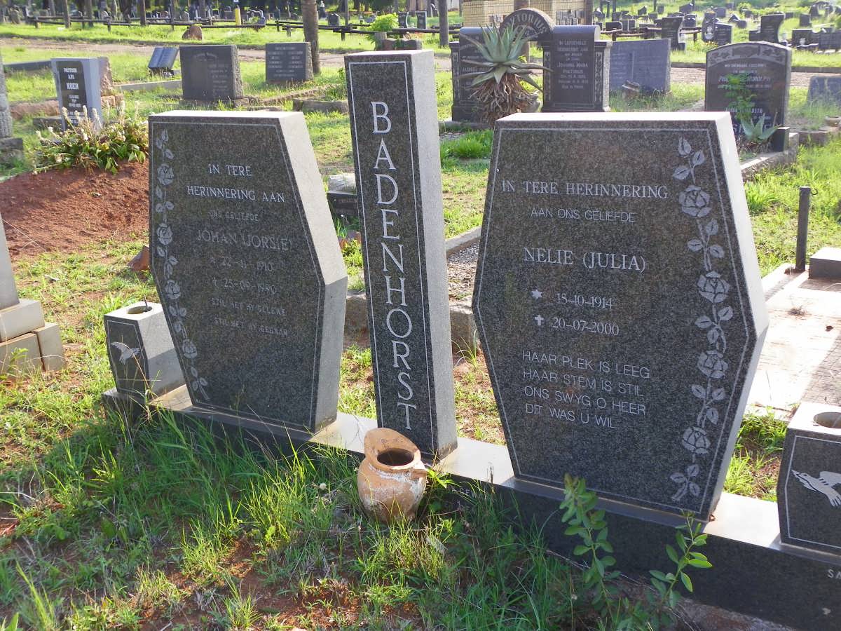 BADENHORST Johan 1910-1990 &amp; Nelie 1914-2000 _1
