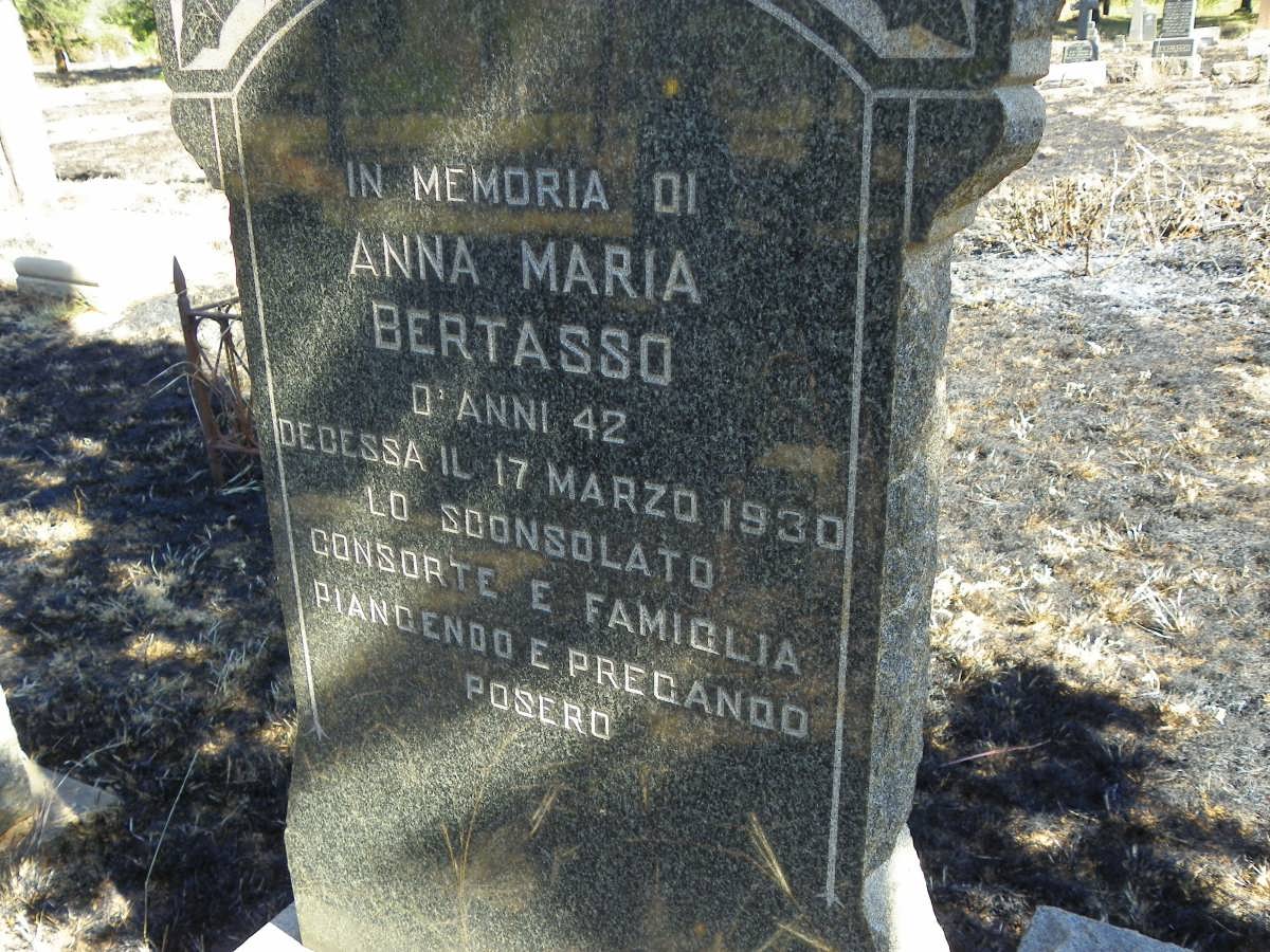 BERTASSO Anna Maria -1930