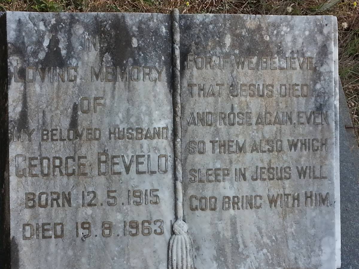 BEVELO George 1915-1963