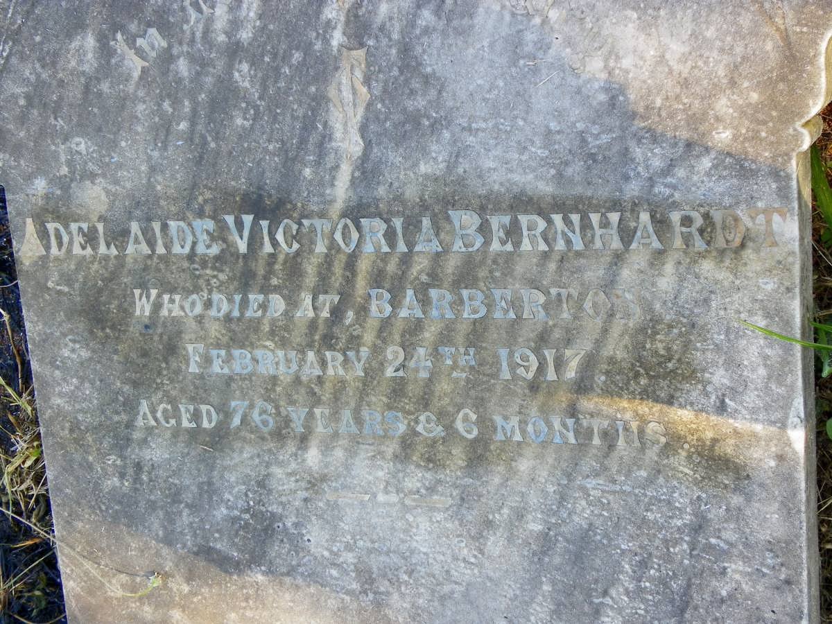 BERNHARDT Adelaide Victoria -1917