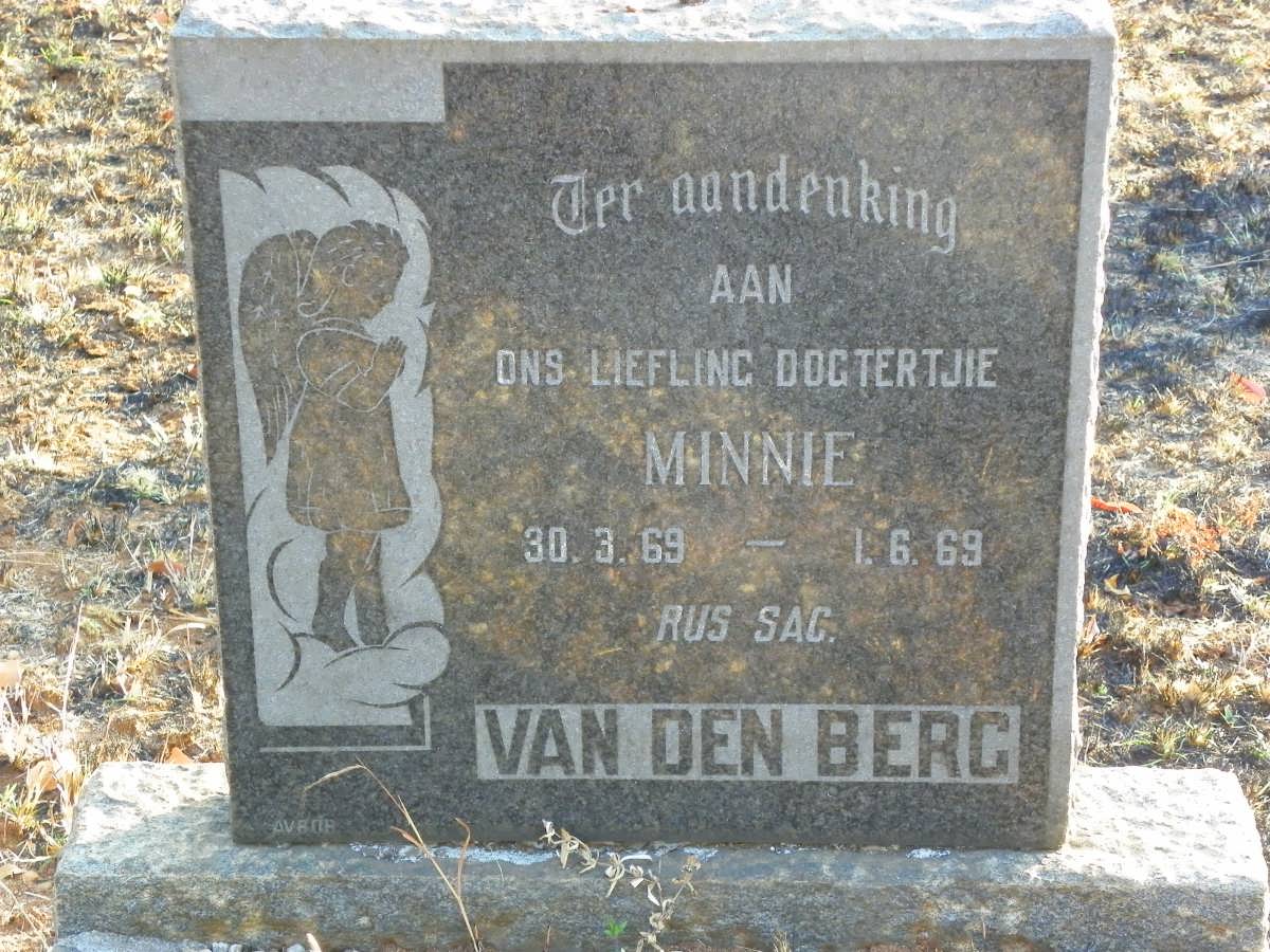 BERG Minnie, van den 1969-1969
