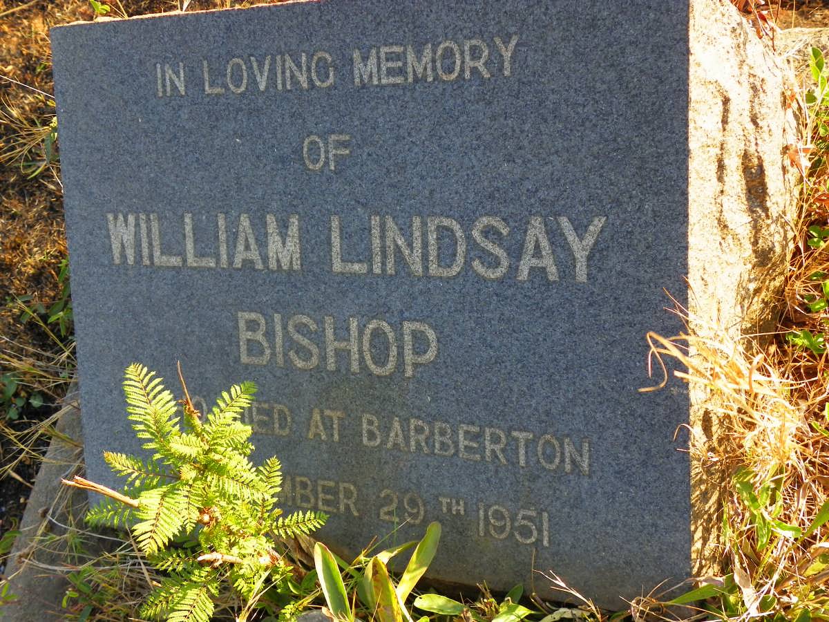 BISHOP William Lindsay -1951