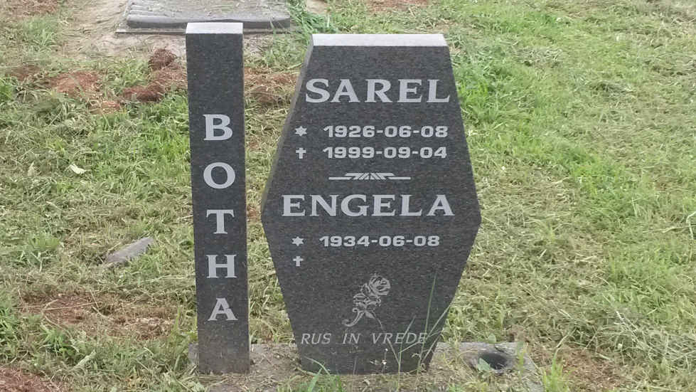 BOTHA Sarel 1926-1999 &amp; Engela 1934-
