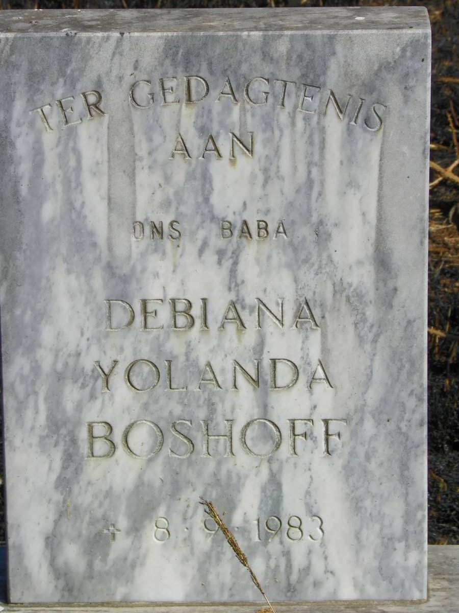 BOSHOFF Debiana Yolanda -1983