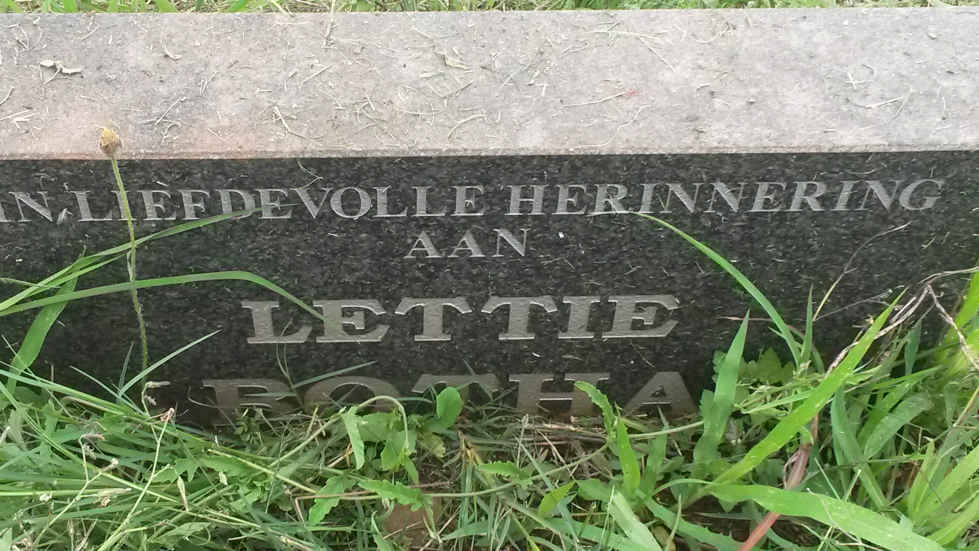 BOTHA Lettie