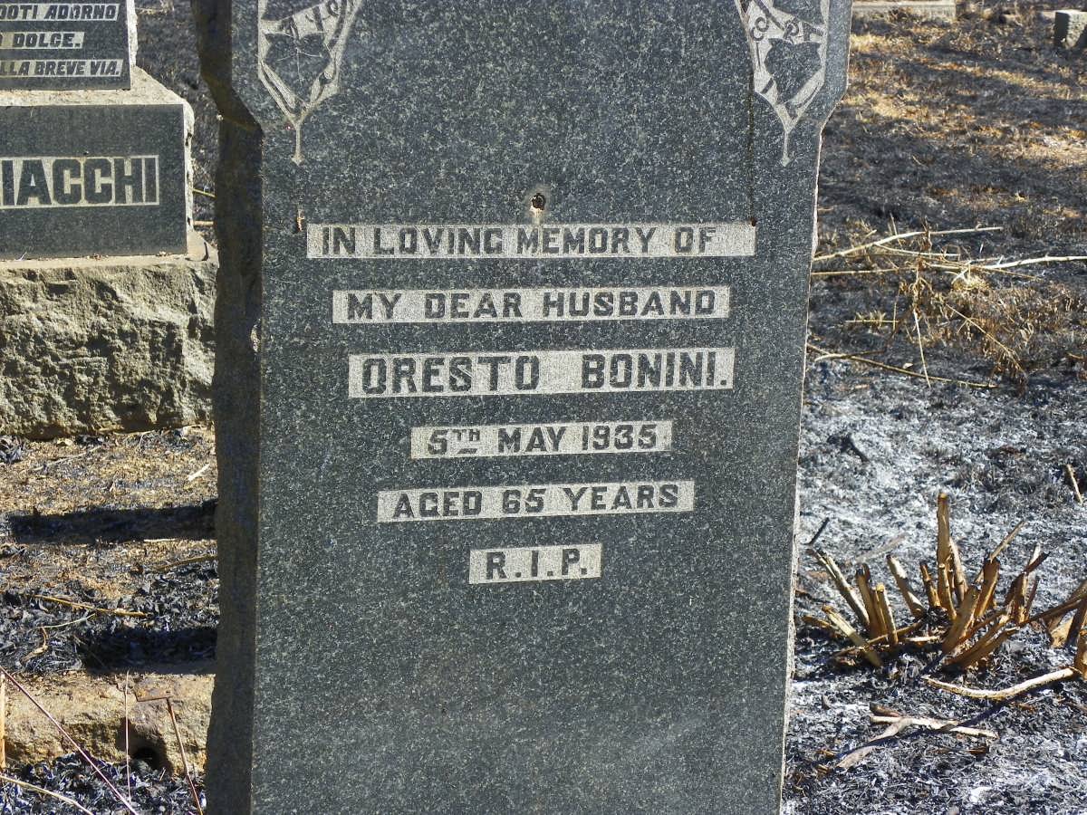 BONINI Oresto -1935