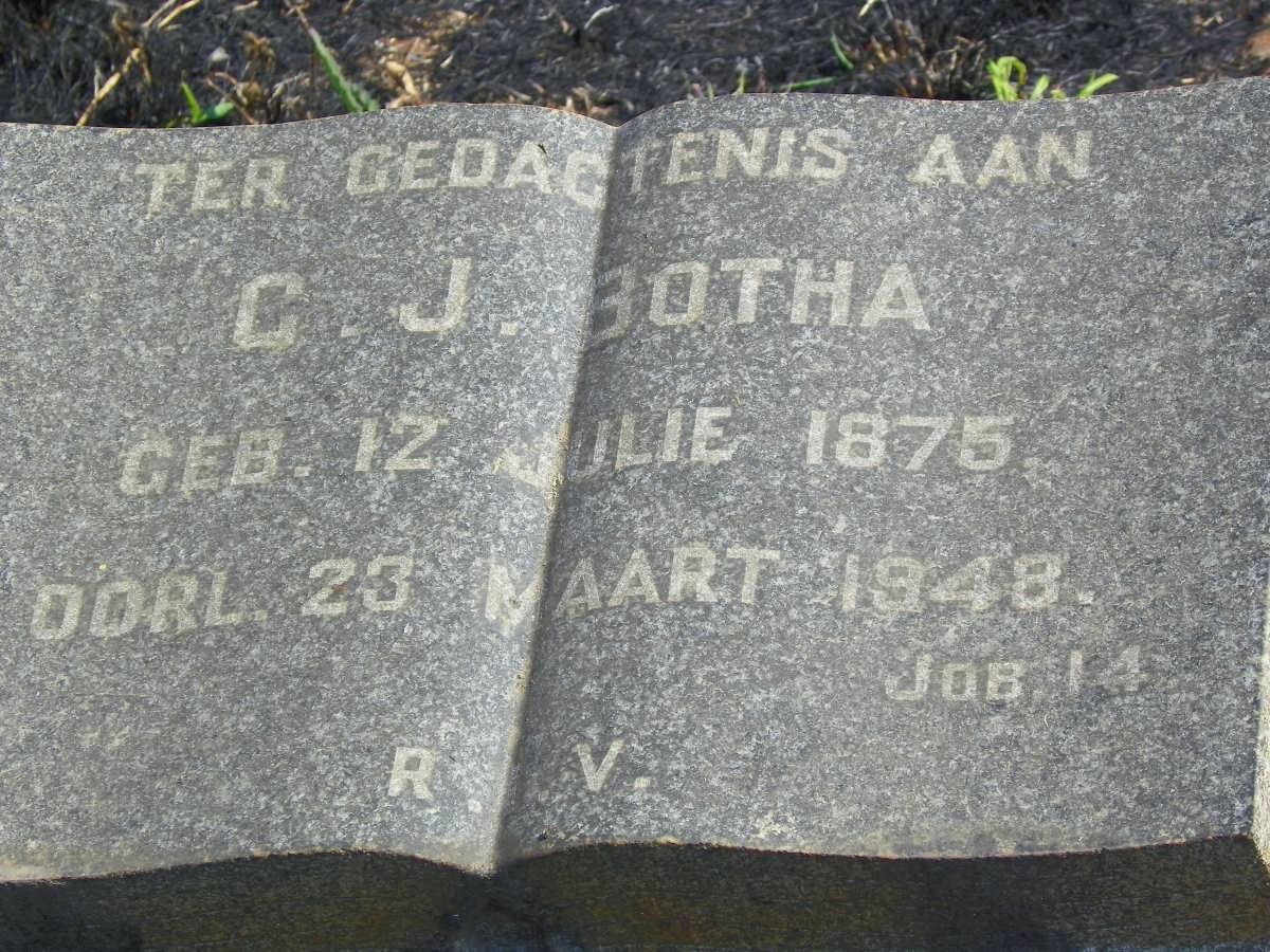 BOTHA C.J. 1875-1948