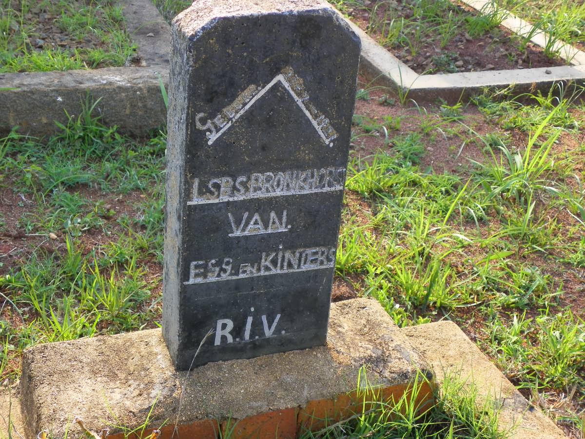BRONKHORST L.S.B.S. 1921-