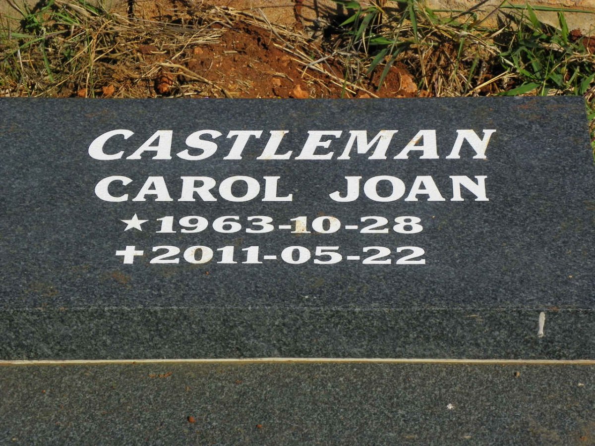 CASTLEMAN Carol Joan 1963-2011