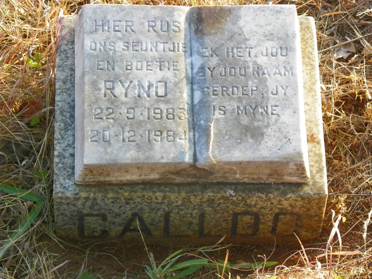 CALLDO Ryno 1983-1984