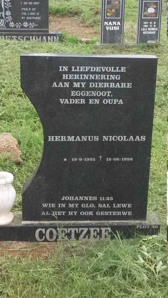 COETZEE Hermanus Nicolaas 1935-1998 &amp; Anna Sophia Catharina WINTERBOER 1937- _2