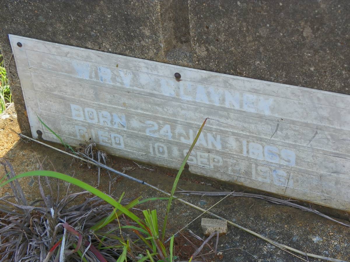 CLAYNEY W.R.V. 1869-1961