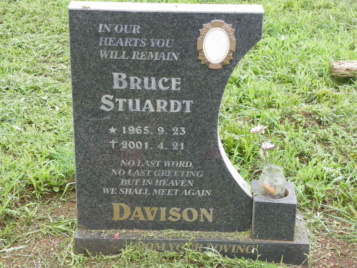 DAVISON Bruce Stuardt 1965-2001