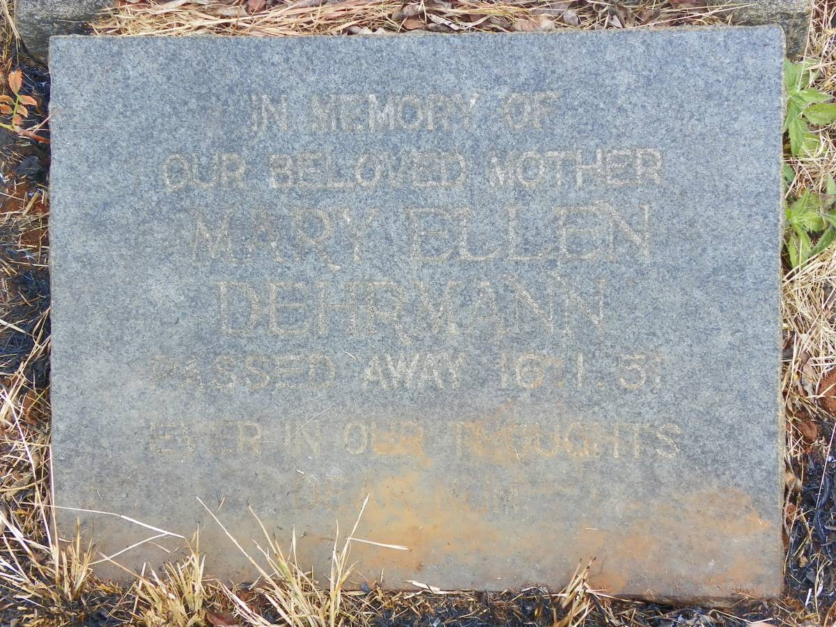 DEHRMANN Mary Ellen -1951