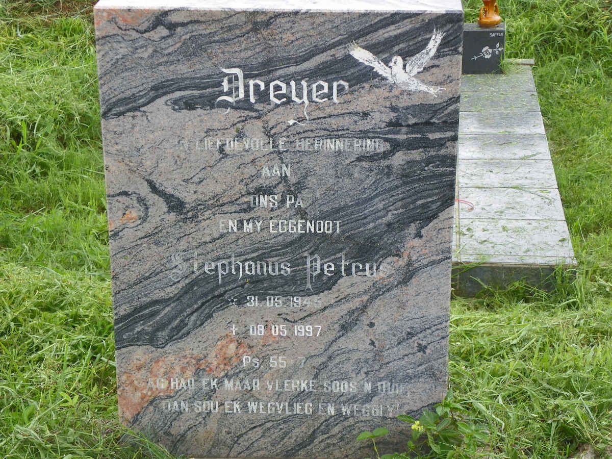 DREYER Stephanus Petrus 1945-1997