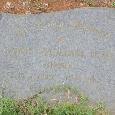 DOWIE James William 1945-1972