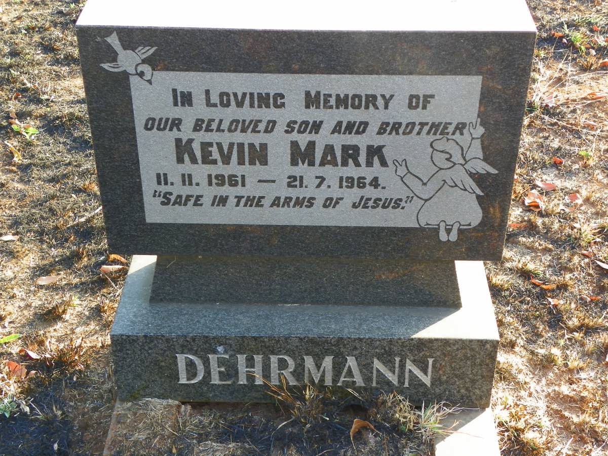DEHRMANN Kevin Mark 1961-1964